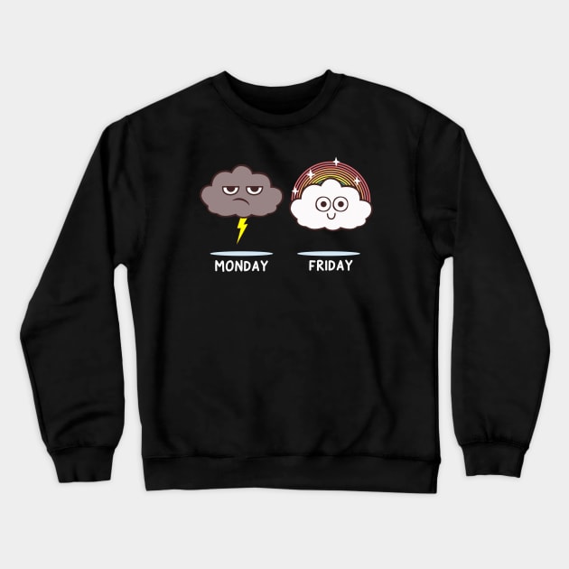 funny - at work Crewneck Sweatshirt by teemarket